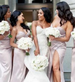 What are the simple bridesmaid’s hairstyles?